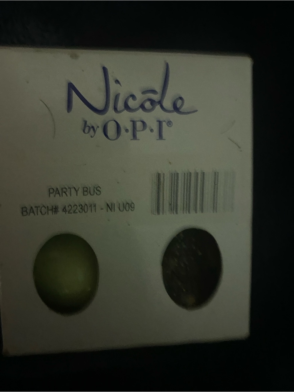 Party Bus Green Nail Polish Duo